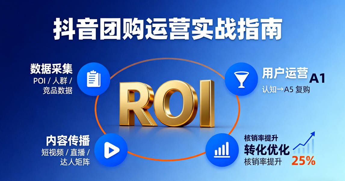 抖音团购运营全流程：带你从入门走向精通之路